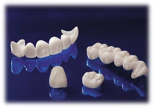 Zirconia dental crowns